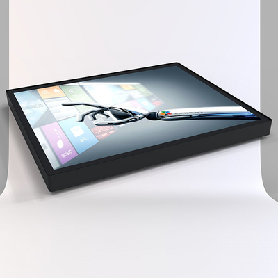 El tipo de plata negro B IO vira el monitor integrado del tacto hacia el lado de babor monitor de la pantalla táctil del Lcd de 19 pulgadas