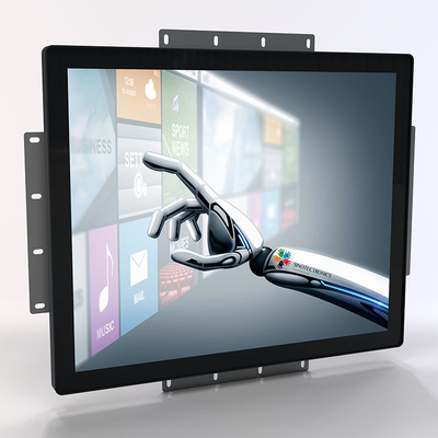 Los 40 puntos completos de HD integraron el monitor 100-240VAC del tacto monitor de la pantalla táctil de 43 pulgadas